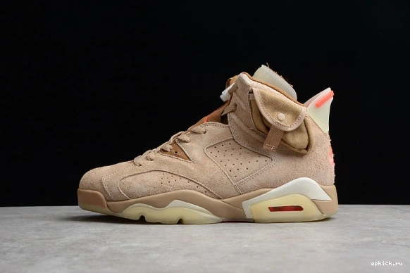EP DH0690-200 “British Jordan Scott Khaki” Travis DH0690-200 Air 6 x 0522